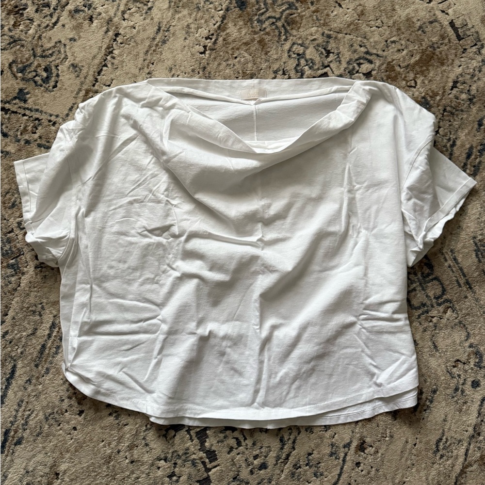 NWOT NUUDS Off the Shoulder T-Shirt